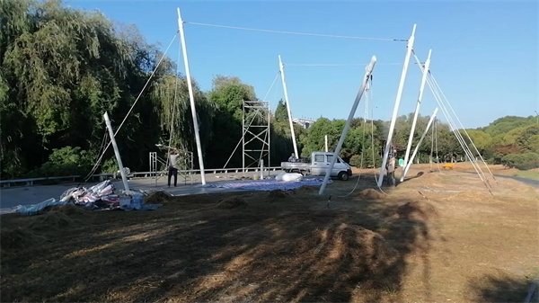 常州大學城景觀張拉膜